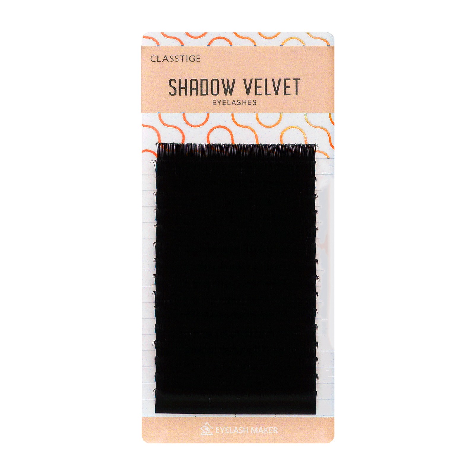 Shadow Velvet Lashes -  Smíchejte 16 linii, C, 0,07 mm